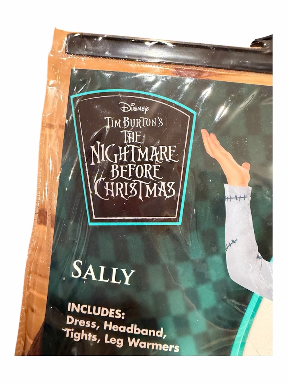 Disney Sally 3T-4T Patchwork Toddler Costume The Nightmare Before Christmas - Picture 2 of 5